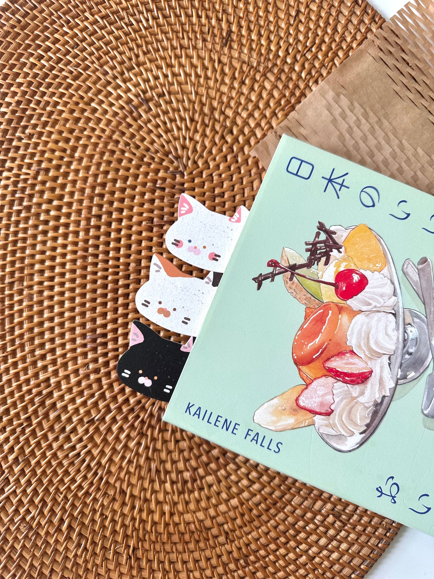 Bookmark - White Cat