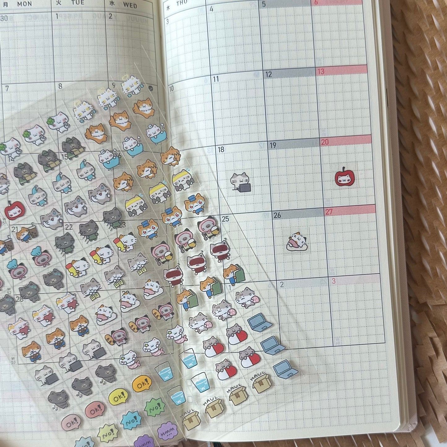 Mini Icon Square Sticker Sheet