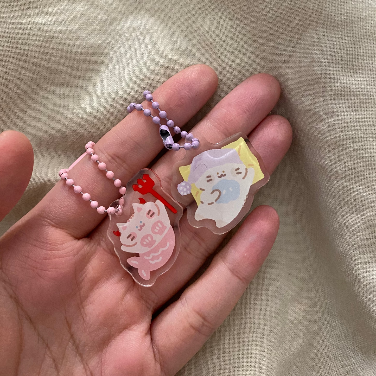 Epoxy Acrylic Charm - Melody