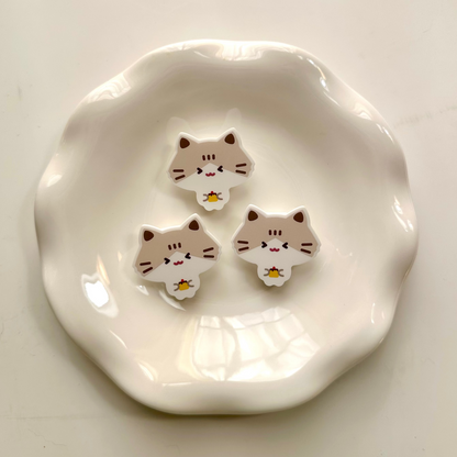 Magnetic Clip: Tabby Cat