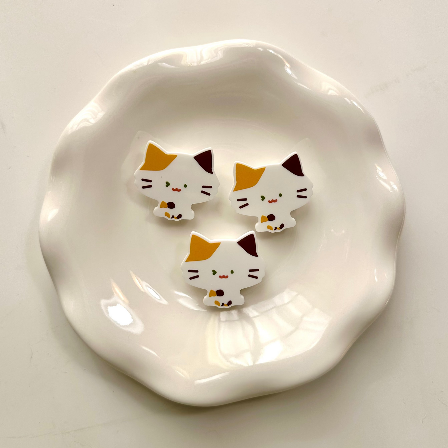 Magnetic Clip: Calico Cat