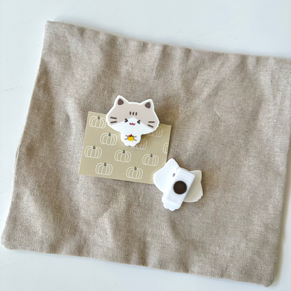 Magnetic Clip: Tabby Cat
