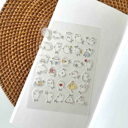 Washi Sticker - The Furry Fish