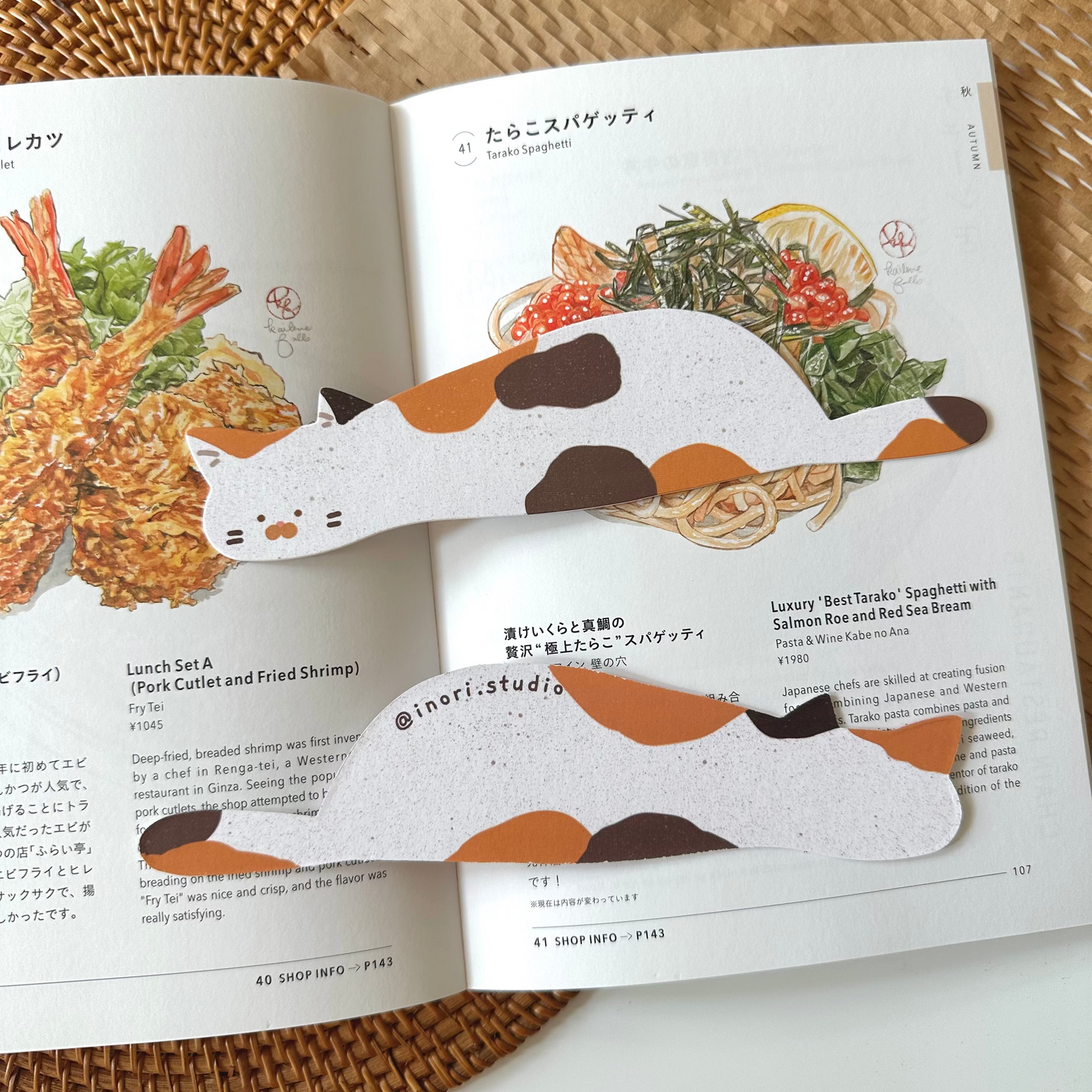 Bookmark - Calico Cat