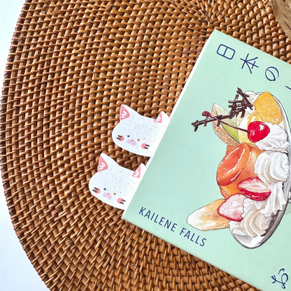 Bookmark - White Cat