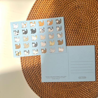 Postcard: Cat Catalog