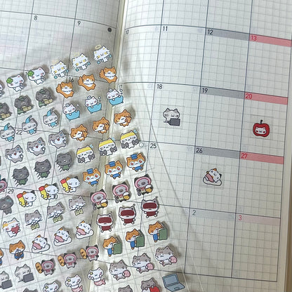 Mini Icon Square Sticker Sheet