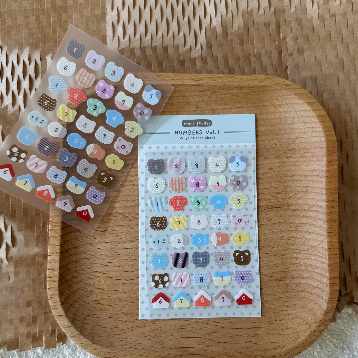 Mini Sticker: Numbers