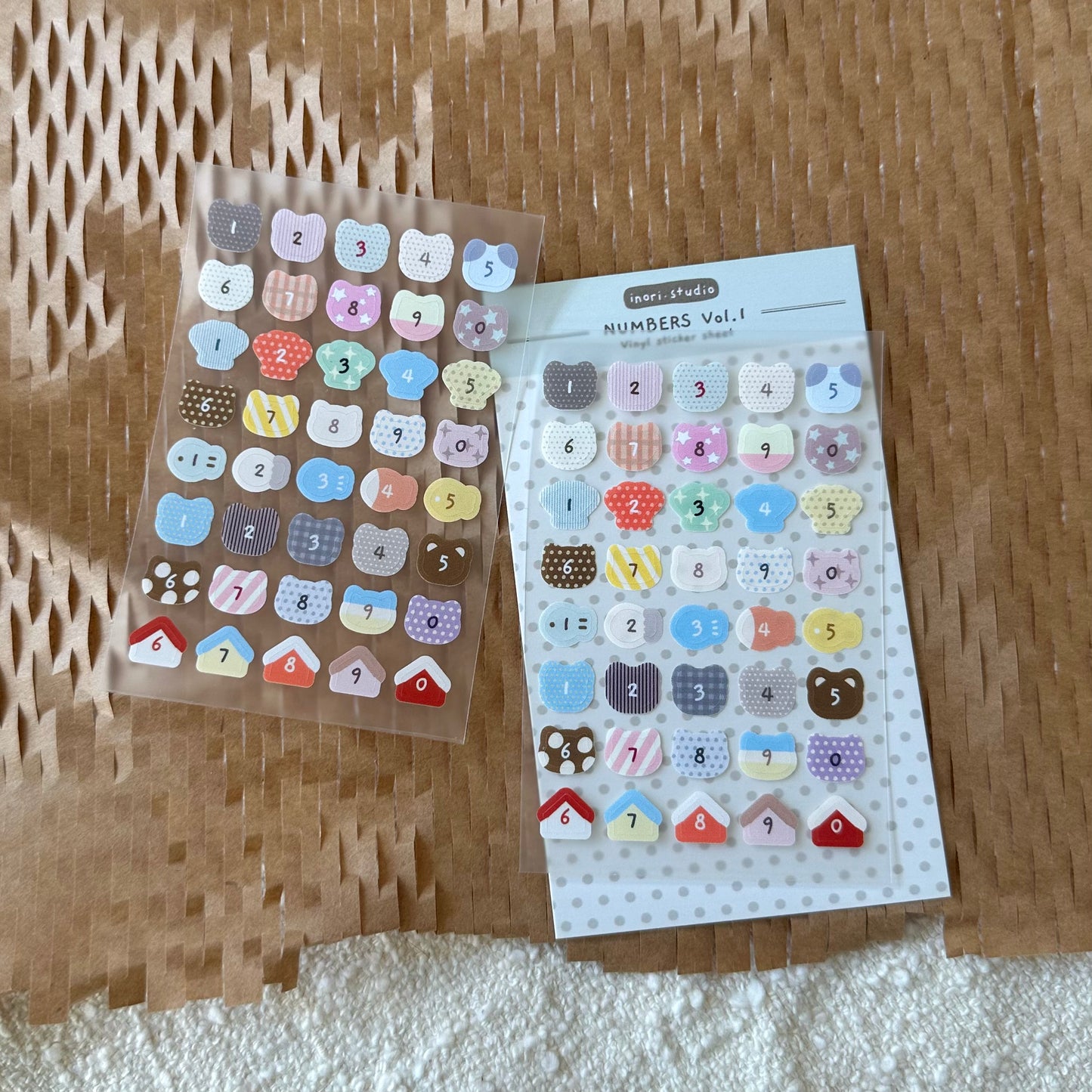 Mini Sticker: Numbers