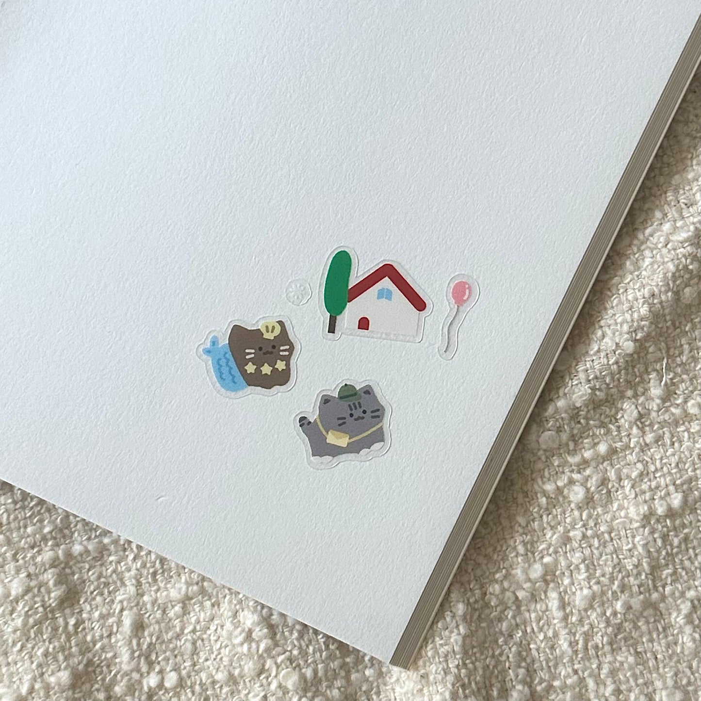Mini Sticker: Cats and Life