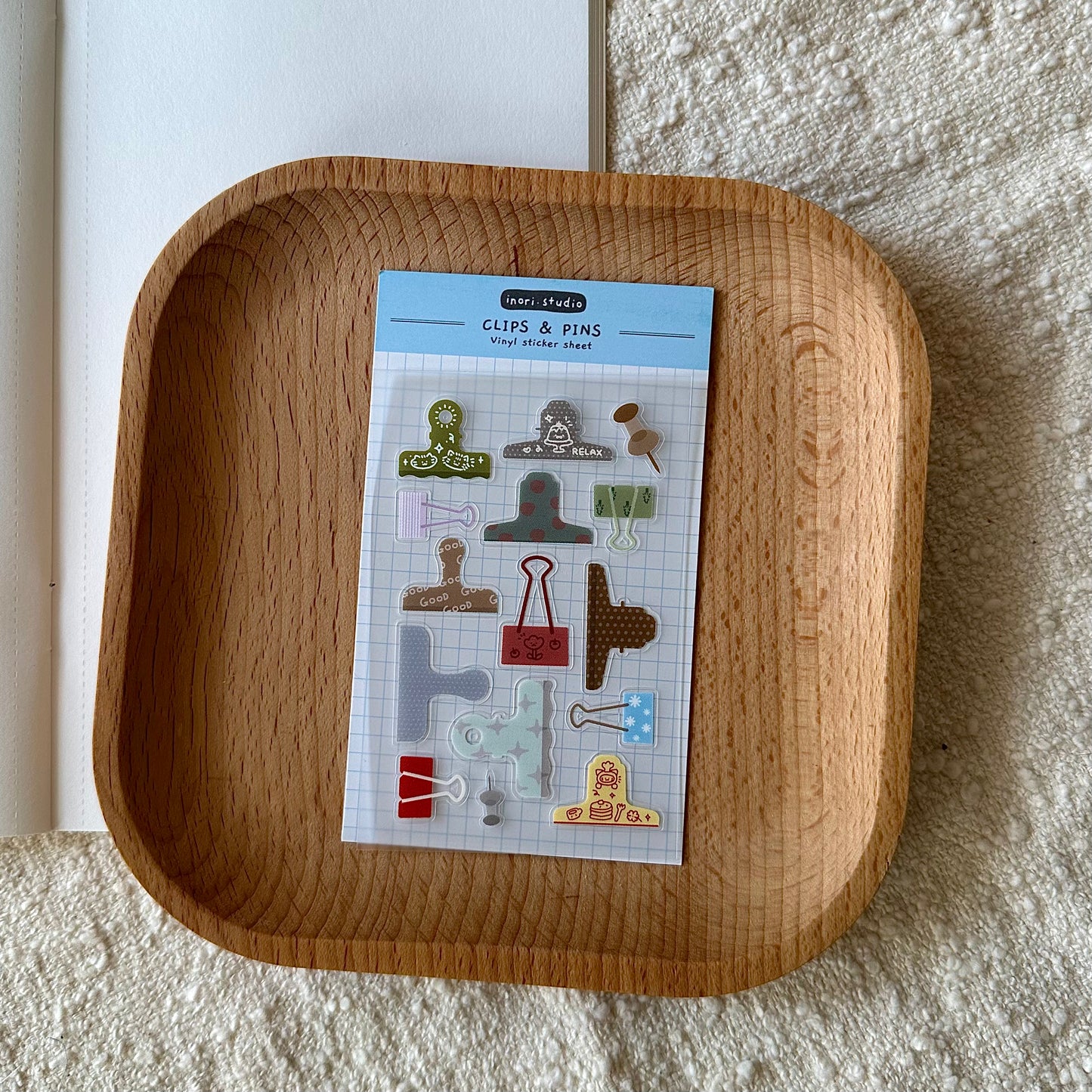 Mini Sticker: Clips & Pins