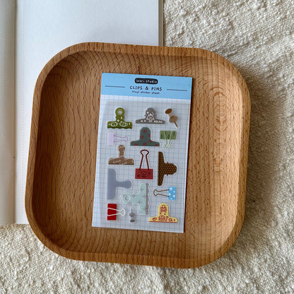 Mini Sticker: Clips & Pins