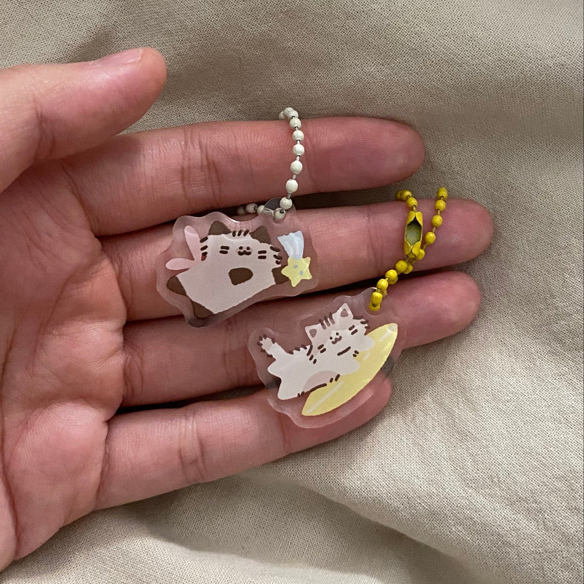 Epoxy Acrylic Charm - Annie