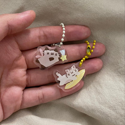 Epoxy Acrylic Charm - Annie