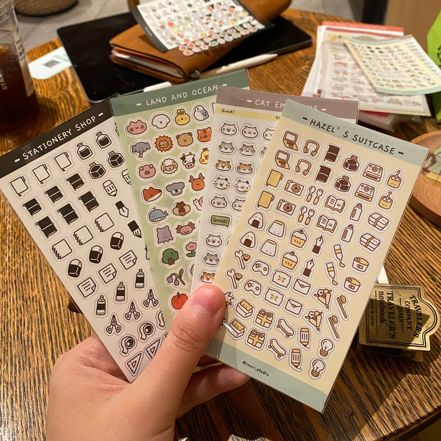 Element Sticker: Cat Emotions
