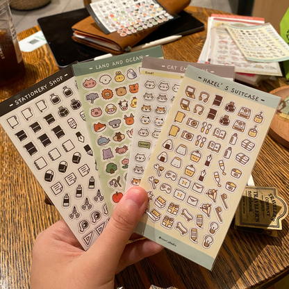 Element Sticker: Cat Emotions