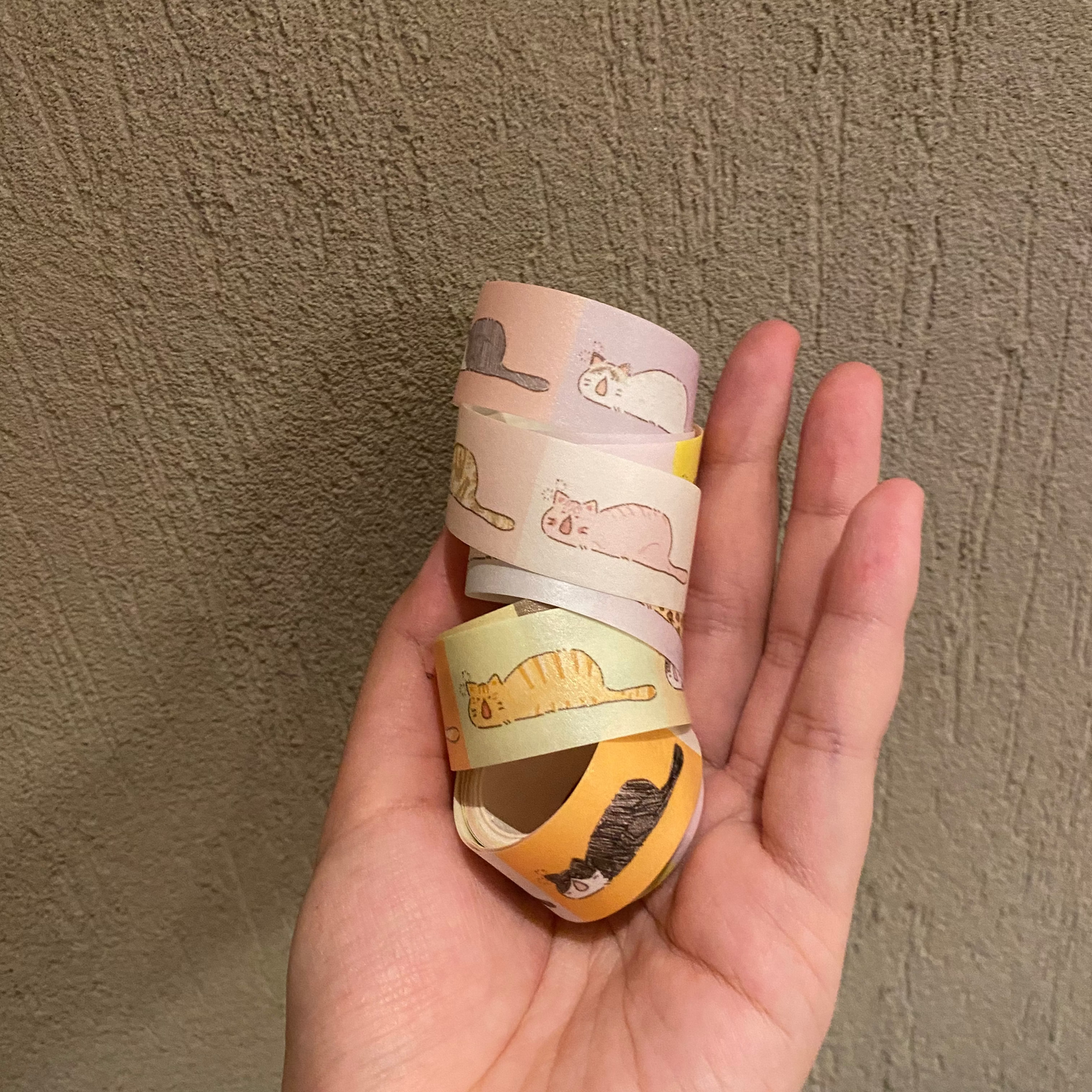 Washi Tape - Snoring Cats