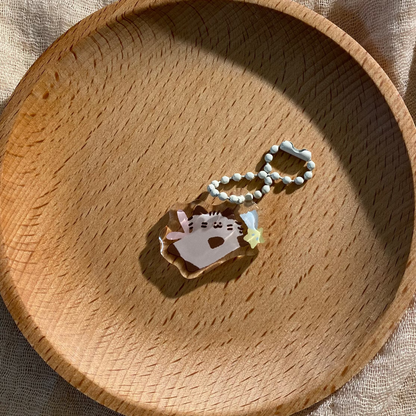Epoxy Acrylic Charm - Annie