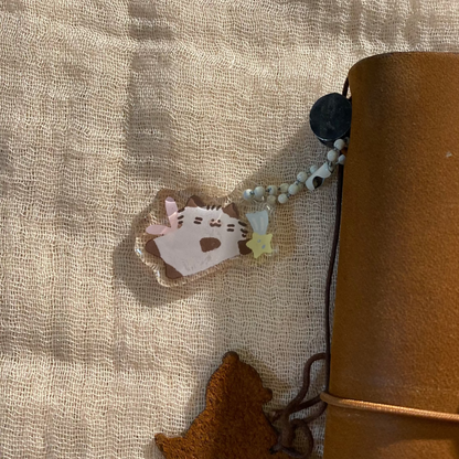 Epoxy Acrylic Charm - Annie