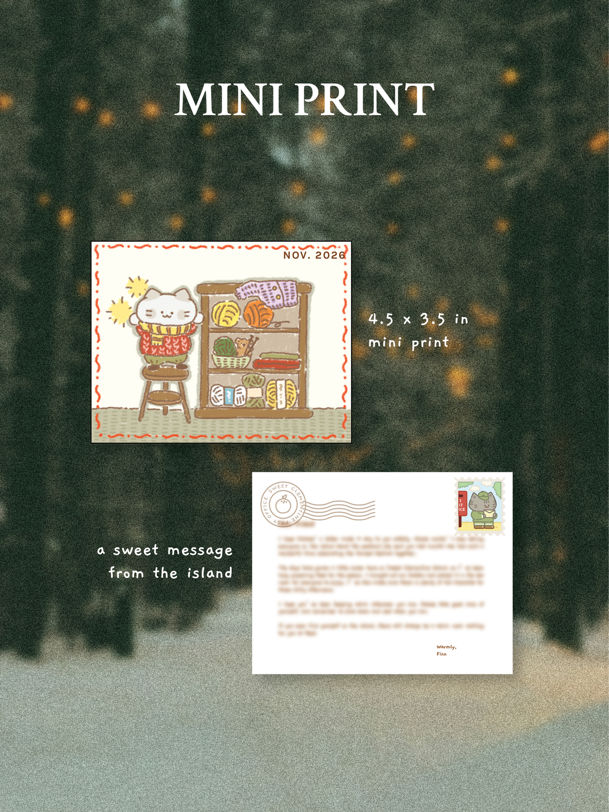 Monthly Mail Club: Sweet Clementine Souvenirs
