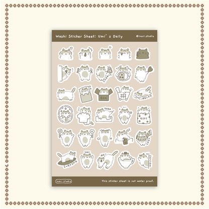 Washi Sticker -  Umi's Daily