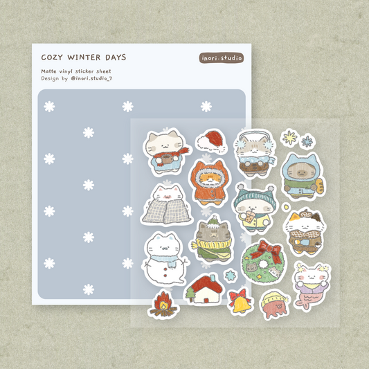 Sticker: Cozy Winters